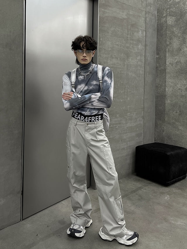 マルチポケットオーバーサイズパンツ bt2039