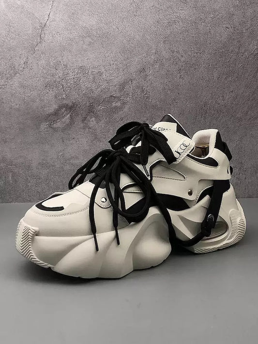 厚底ぷっくりストリートスニーカー bt2112