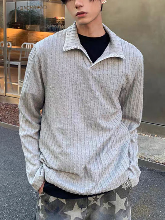 スケッチカラーVネックニット bt2204