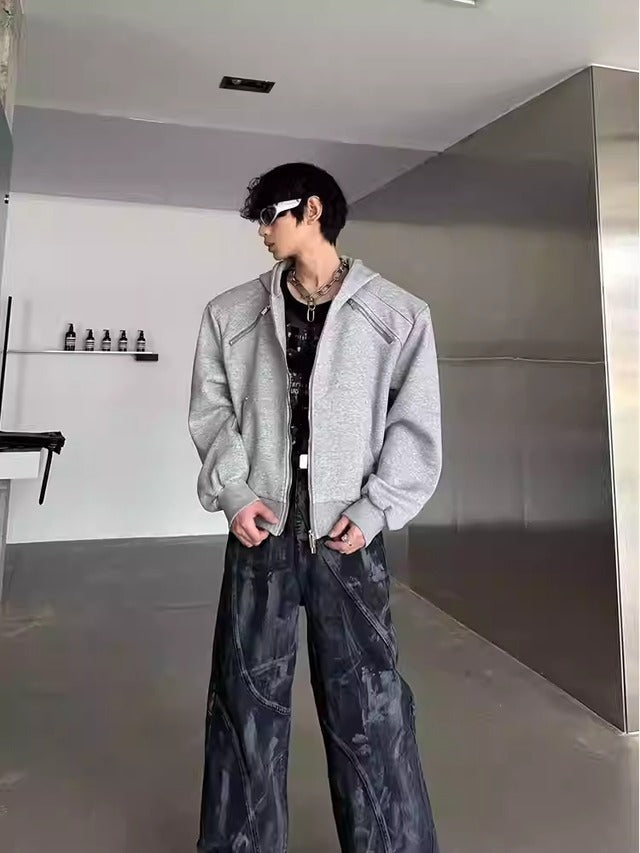 シンプルコリアンパーカー bt2189