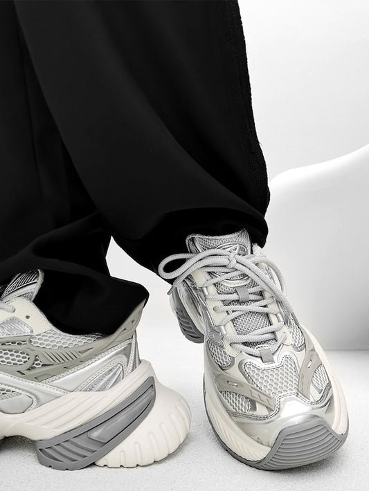 メタリック厚底コリアンスニーカー bt2023