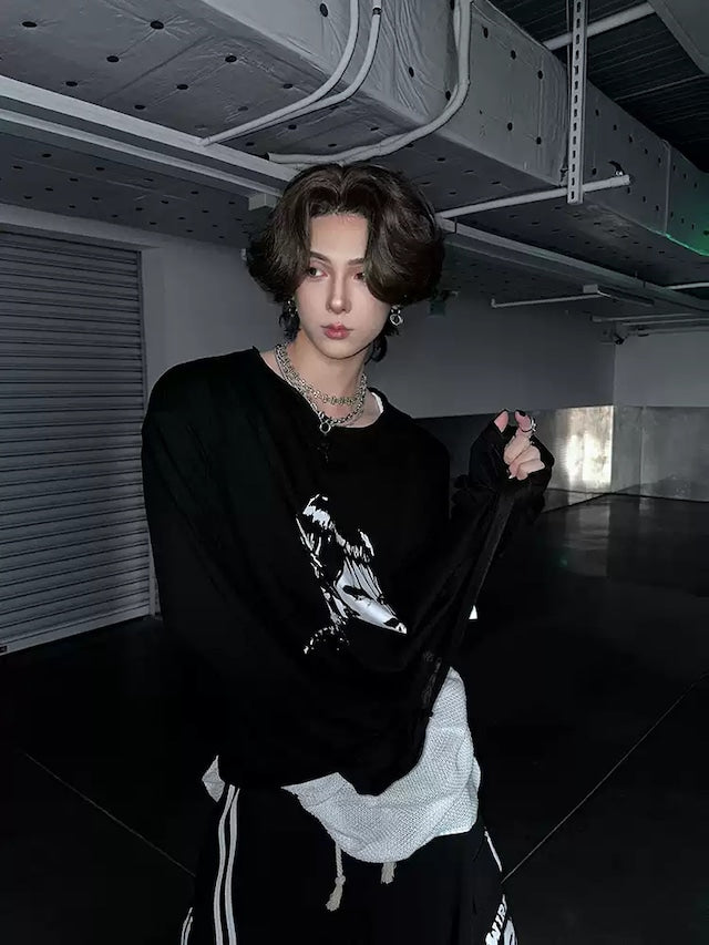 シンプルノースリーブトップス bt2085