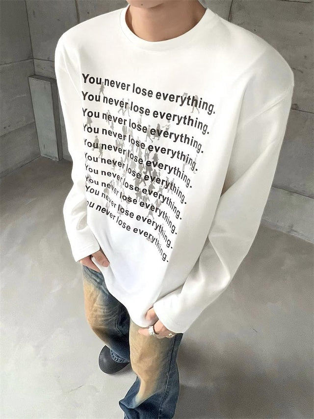 メッセージストリートルーズカットソー bt1853