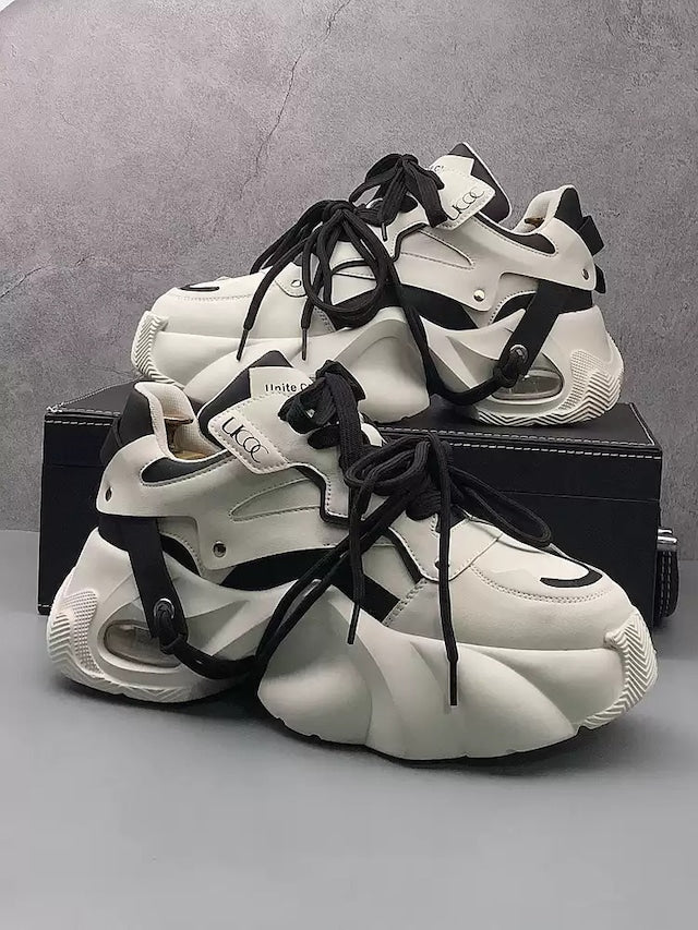 厚底ぷっくりストリートスニーカー bt2112