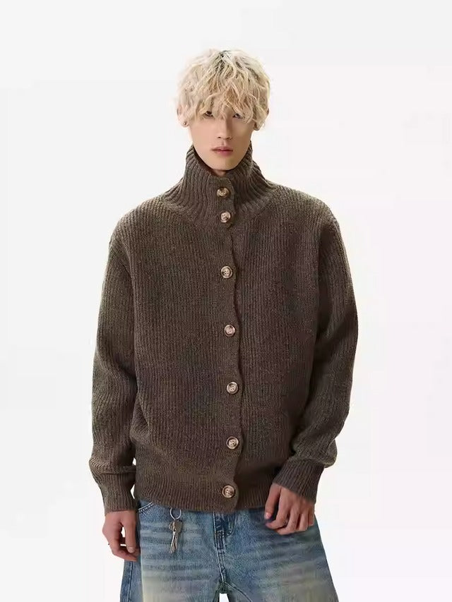 コリアンヴィンテージニットカーディガン bt2188