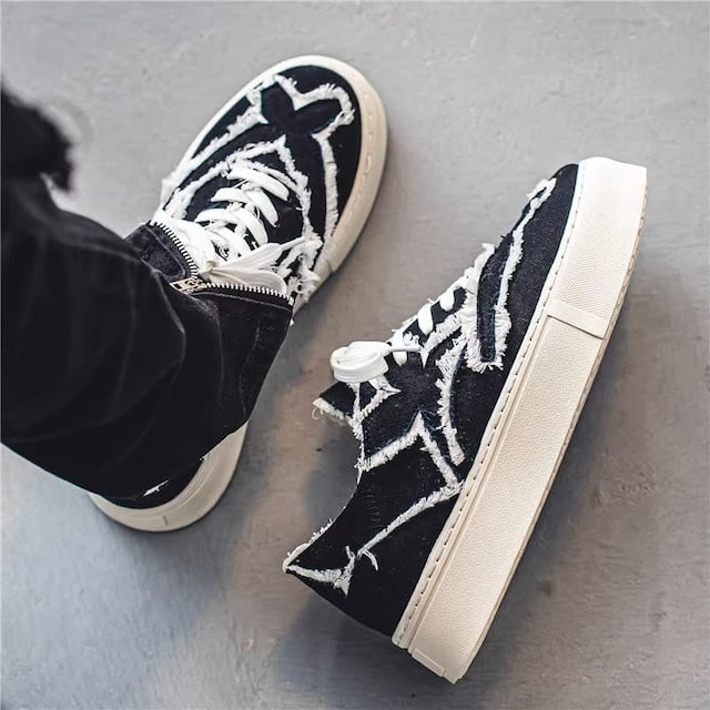 ダメージデザインコリアンスニーカー bt1034