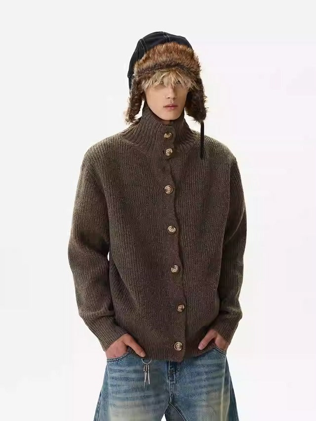 コリアンヴィンテージニットカーディガン bt2188