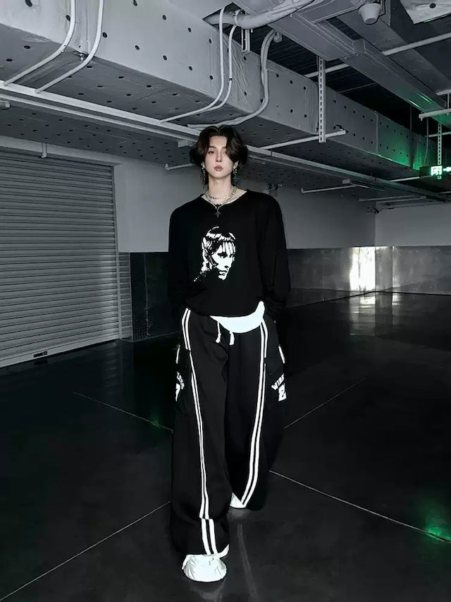 ナンバーストリートラインパンツ bt2079