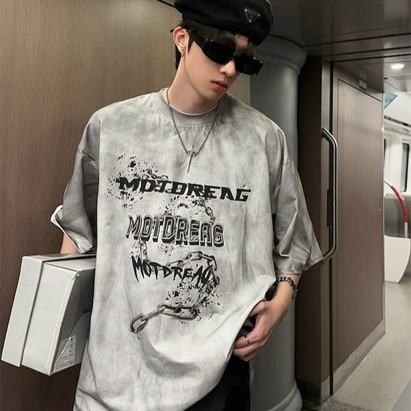タイダイロゴストリートTシャツ bt1631