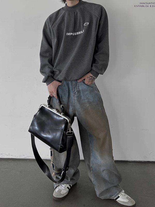 ハイネックストリートスウェット bt2198