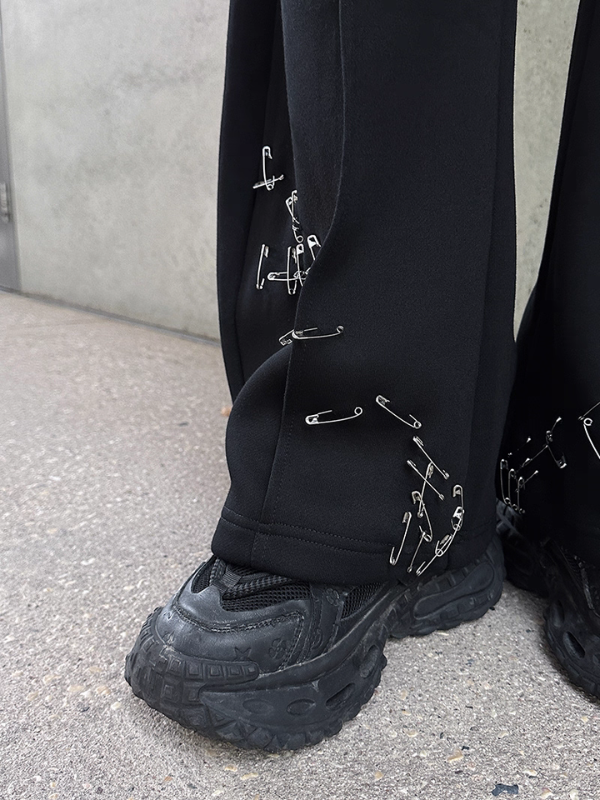 ピンデザインコリアンルーズパンツ bt2209