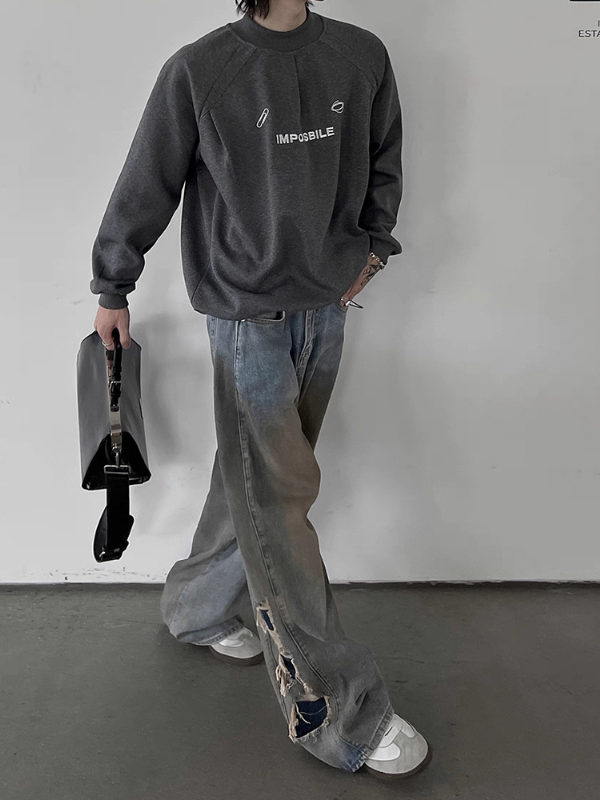 ハイネックストリートスウェット bt2198