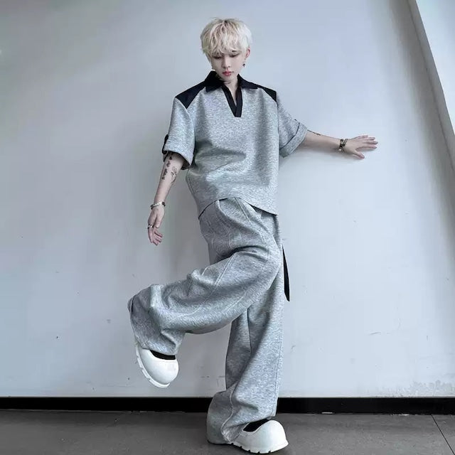 バイカラールーズセットアップ bt2109