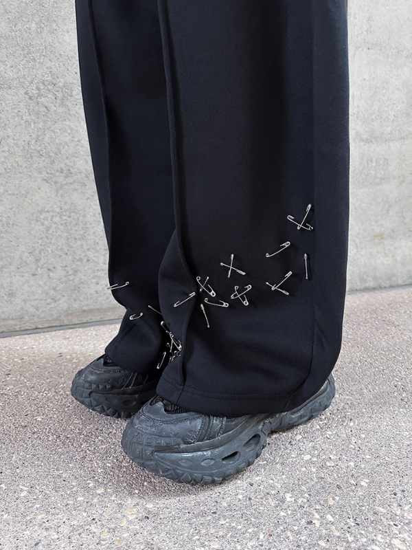 ピンデザインコリアンルーズパンツ bt2209