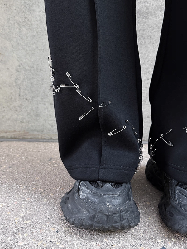 ピンデザインコリアンルーズパンツ bt2209