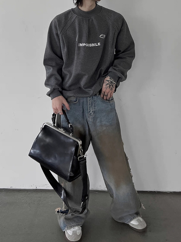 ハイネックストリートスウェット bt2198