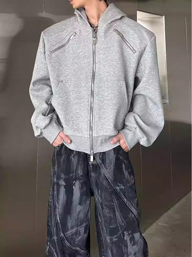 シンプルコリアンパーカー bt2189