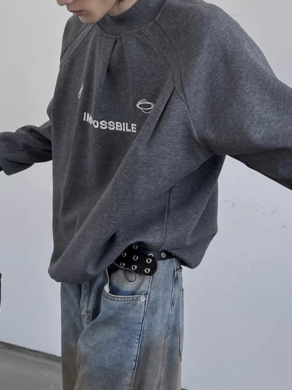 ハイネックストリートスウェット bt2198