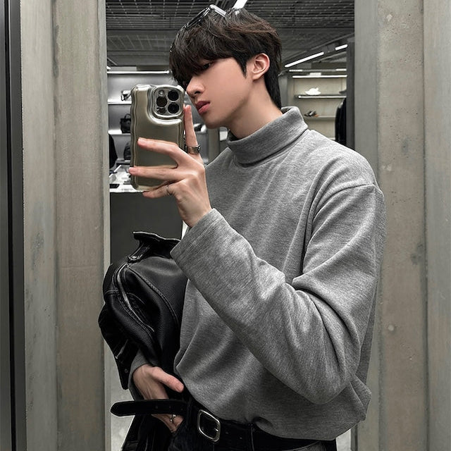 ハイネックコリアンカットソー bt1997