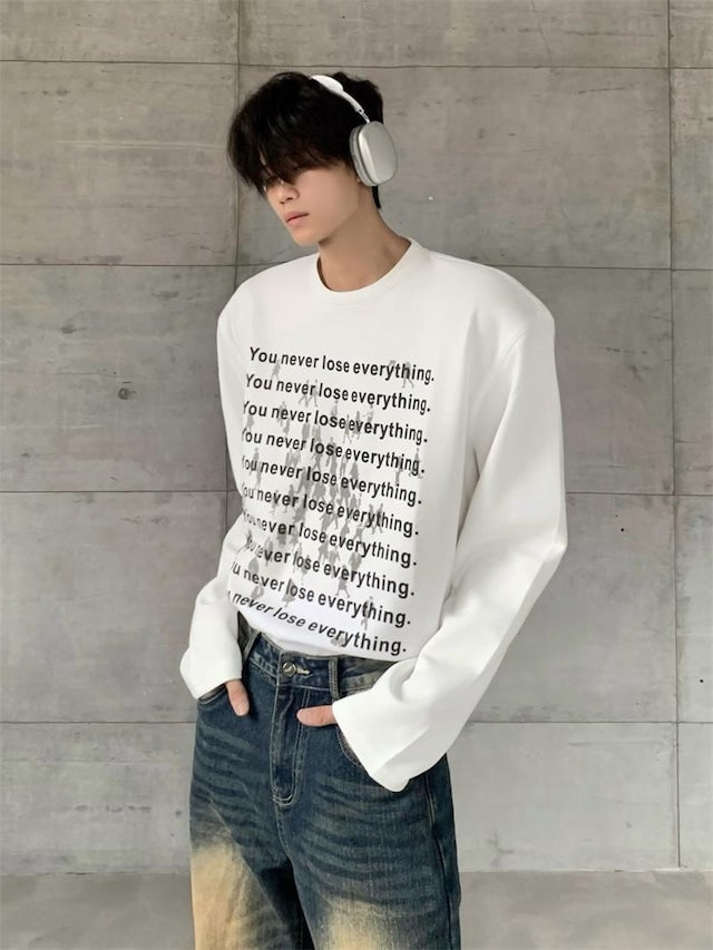 メッセージストリートルーズカットソー bt1853