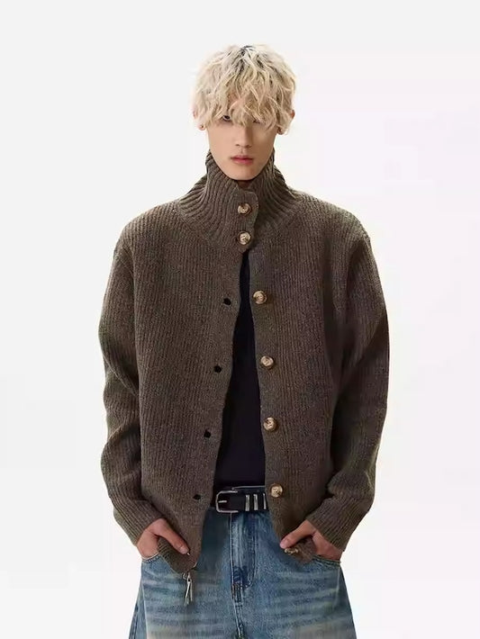 コリアンヴィンテージニットカーディガン bt2188