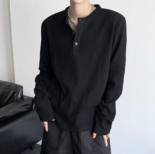 ノーカラーラウンドカットソー bt1637