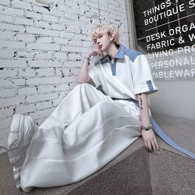 バイカラールーズセットアップ bt2109