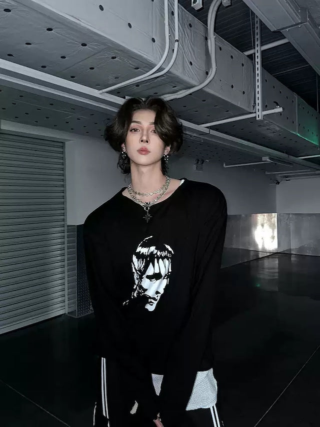 モノトーンシルエットカットソー bt2080