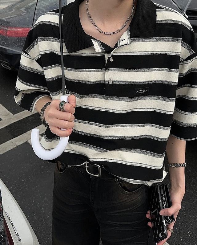 ヘビーウェイトボーダーシャツ bt1462