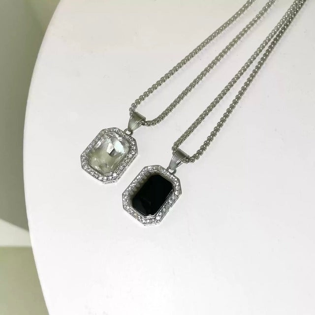 ストーンアイコンコリアンネックレス bt2133