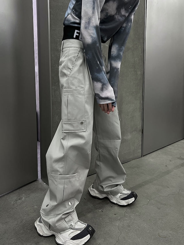 マルチポケットオーバーサイズパンツ bt2039