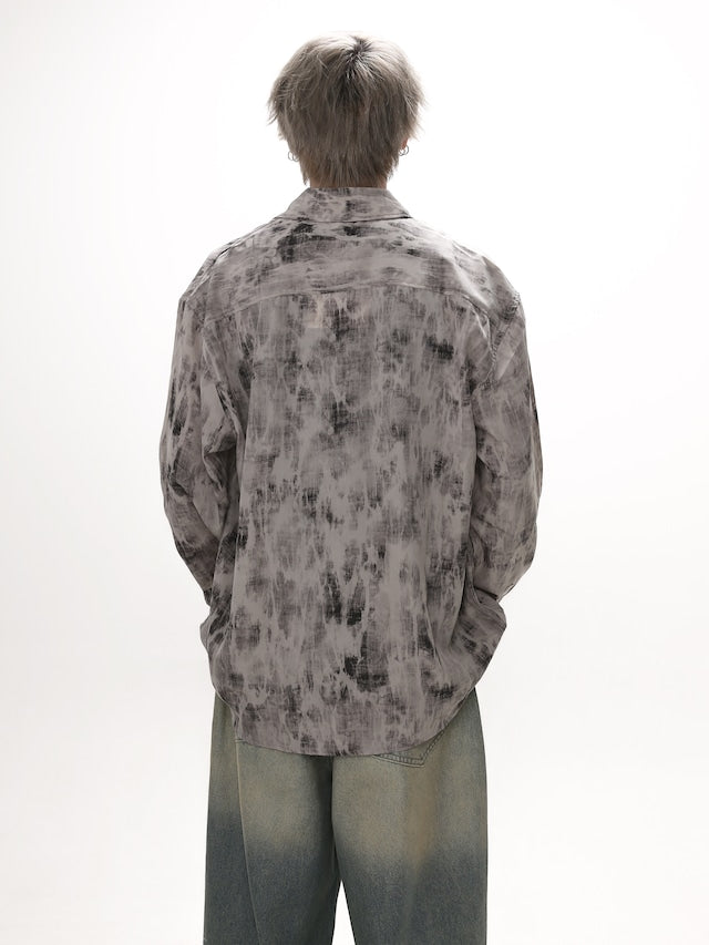 エンボスルーズコリアンシャツ bt2016