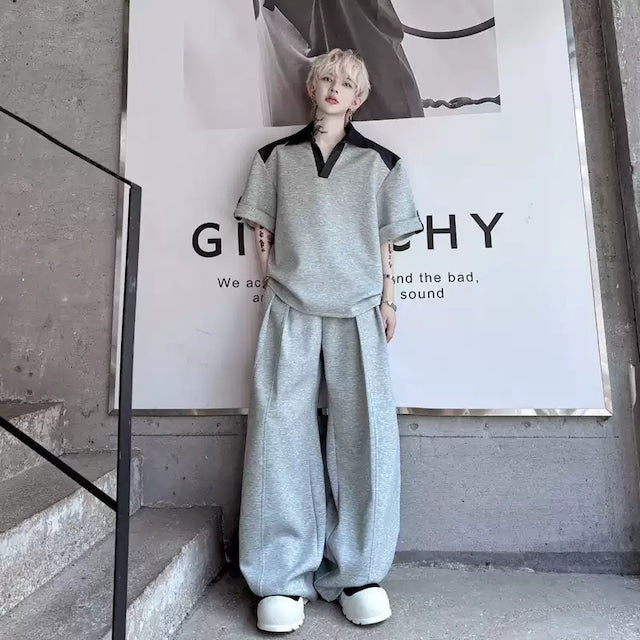 バイカラールーズセットアップ bt2109