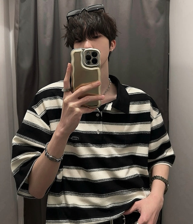 ヘビーウェイトボーダーシャツ bt1462