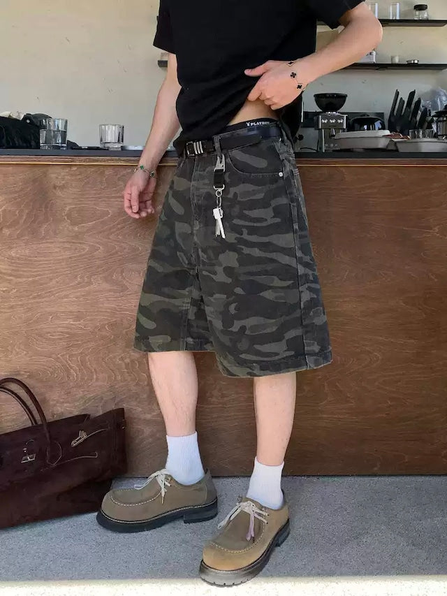 カモフラージュミニストリートパンツ bt2147