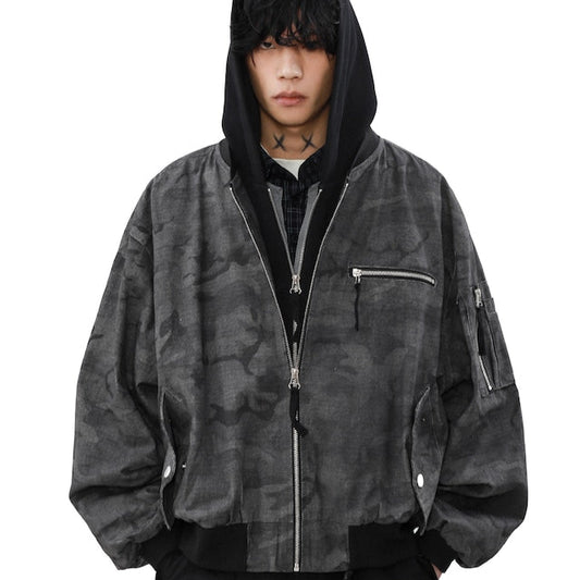 ミリタリージップストリートジャケット bt2031