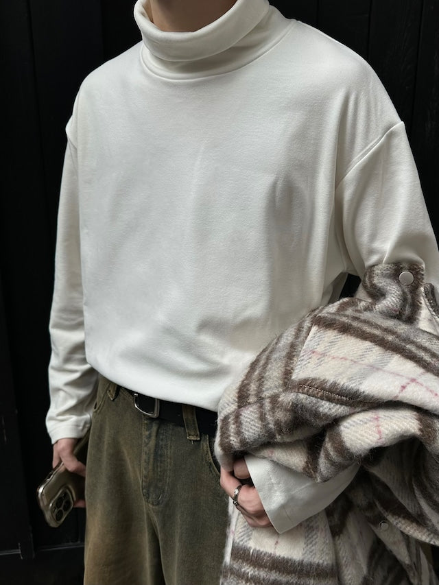 ハイネックコリアンカットソー bt1997