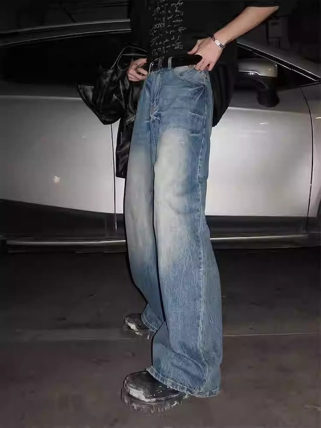 ヴィンテージドレープデニムパンツ bt2072