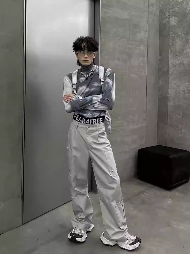 マルチデザインストリートカジュアルパンツ bt2063