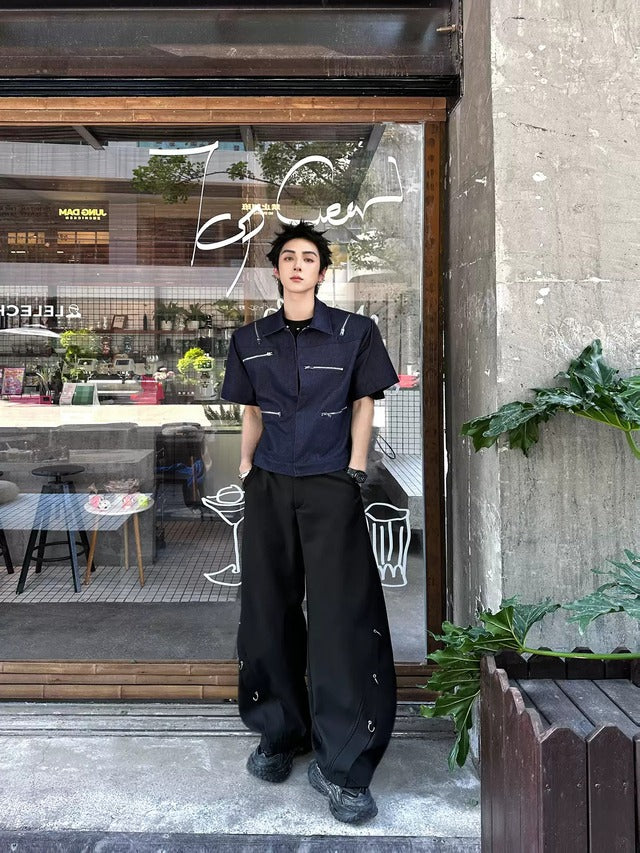 メタルフープデザインスラックス bt2131