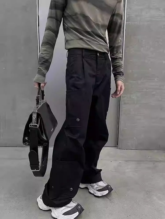 マルチデザインストリートカジュアルパンツ bt2063