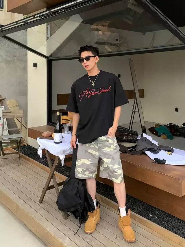 カモフラージュミニストリートパンツ bt2147