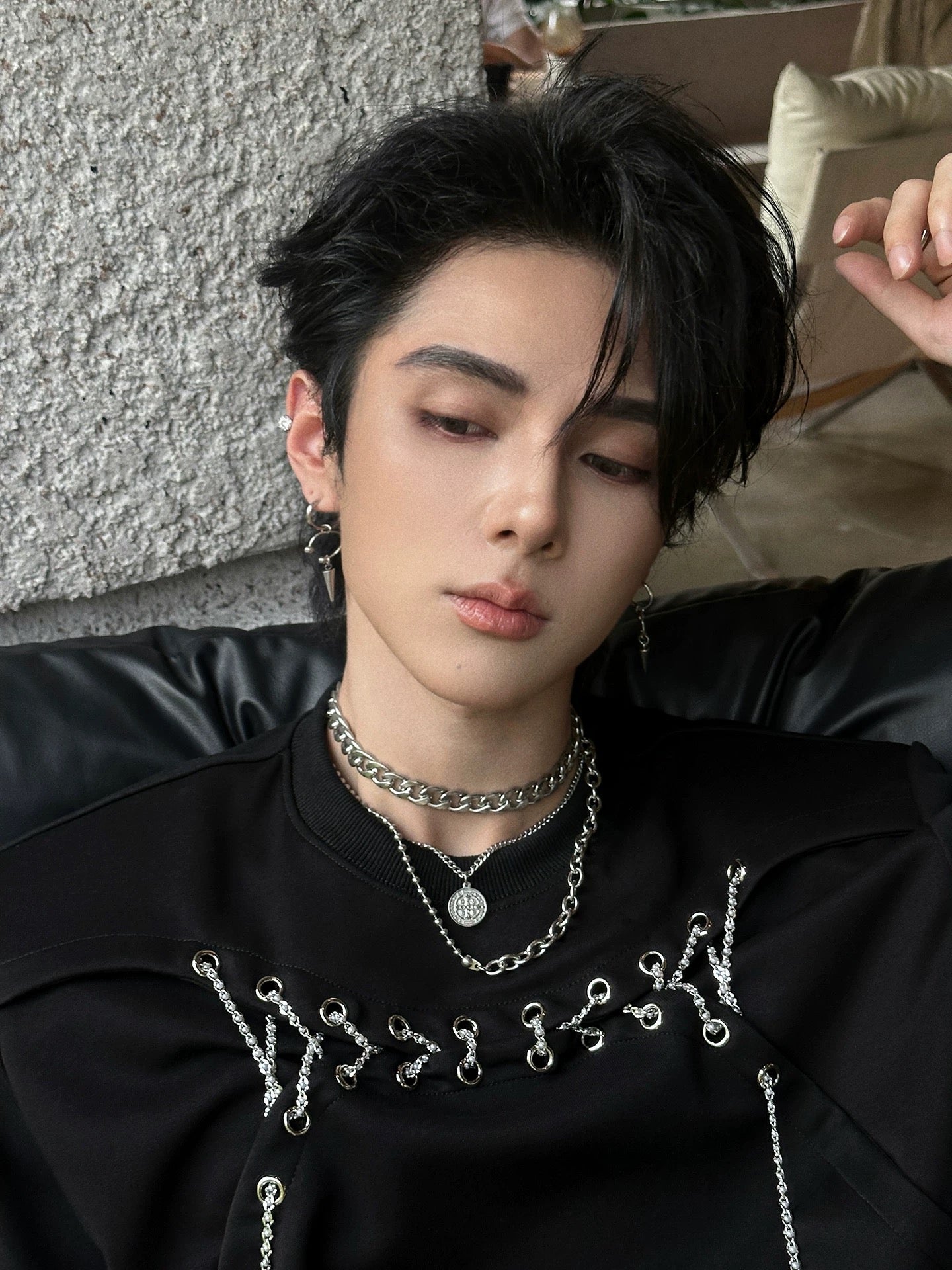 レイヤードチェーンネックレス bt2162