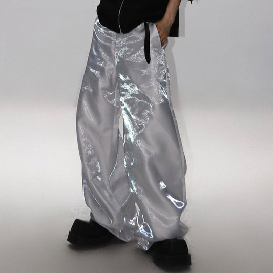 サテンルーズコリアンパンツ bt2042