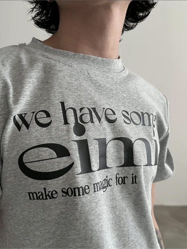 コリアンロゴハイネックTシャツ bt2041