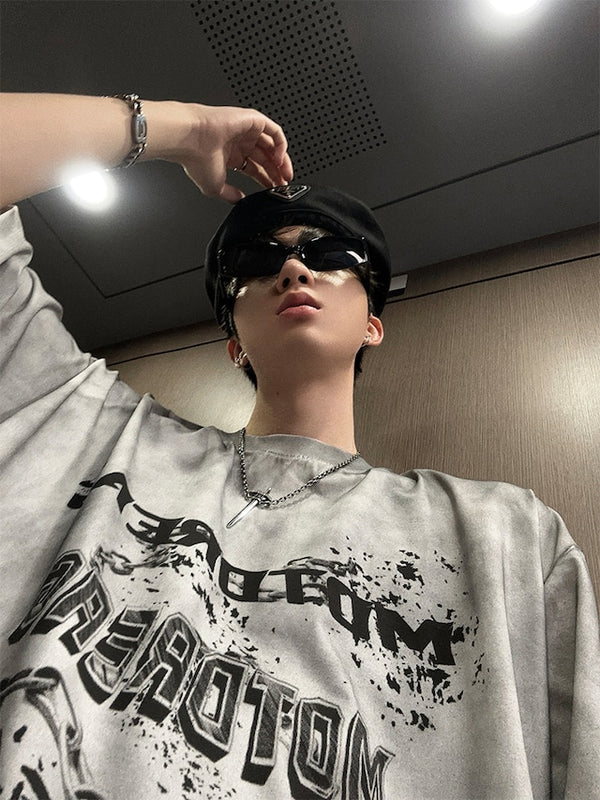タイダイロゴストリートTシャツ bt1631