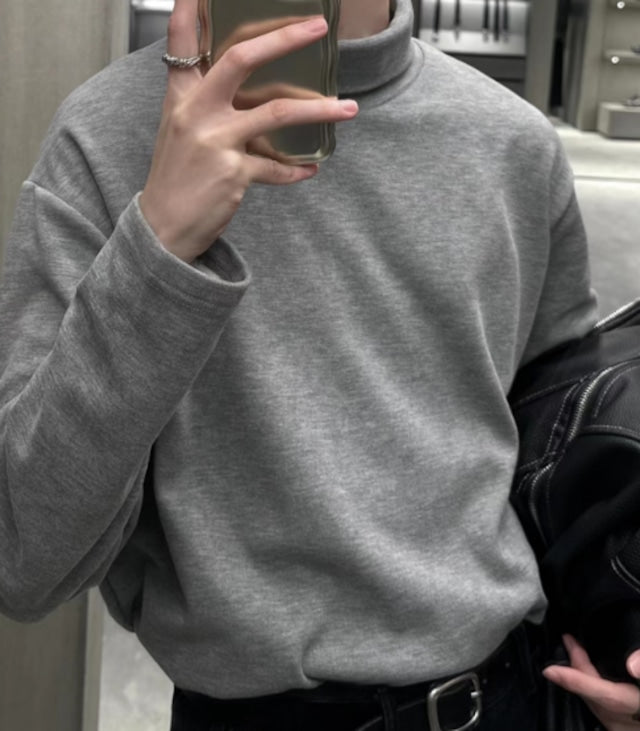 ハイネックコリアンカットソー bt1997