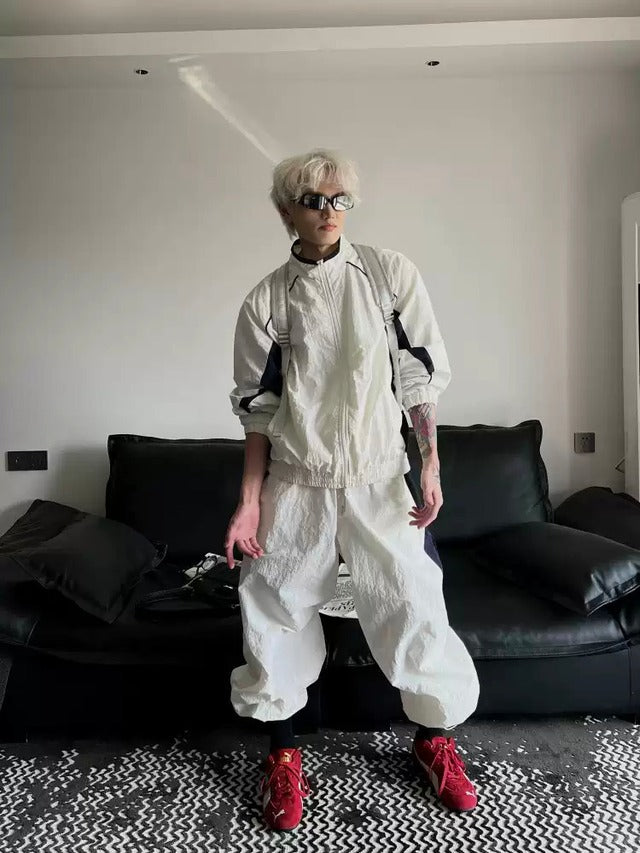 ストリートナイロンルーズセットアップ bt2122