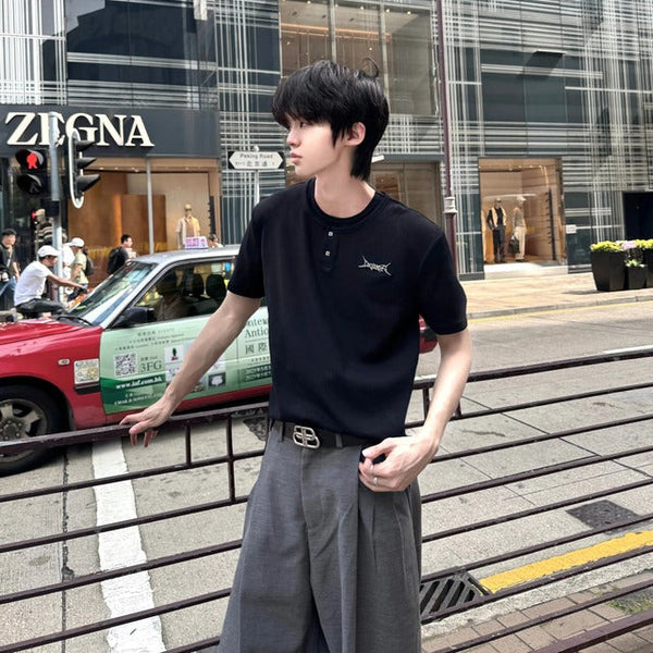 アイコンスタッズデザインTシャツ bt2145