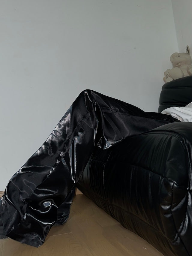 サテンルーズコリアンパンツ bt2042